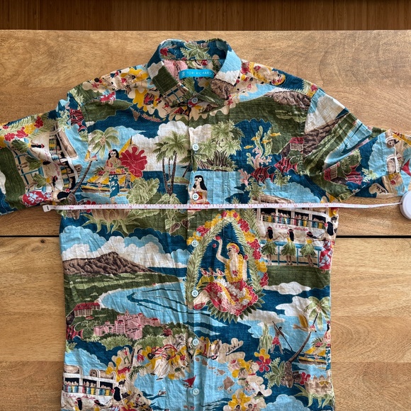 Tori Richard | XS | Boat Day Aloha S/S Shirt - Picture 4 of 8